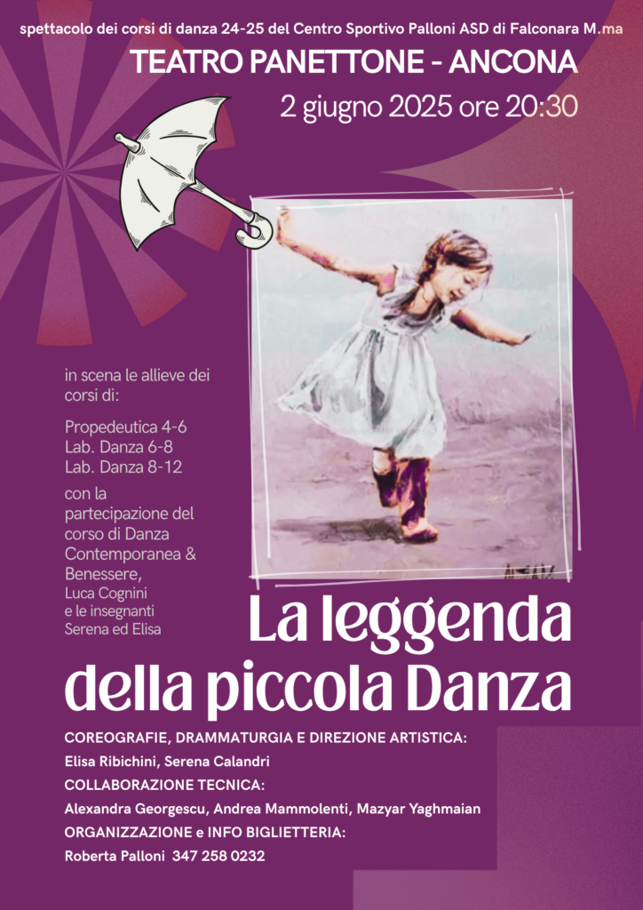 spettacolo di danza 2025 centro sportivo palloni ASD